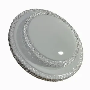 چراغ سقفی 72 وات مودی مدل دوطبقه دور کریستالی