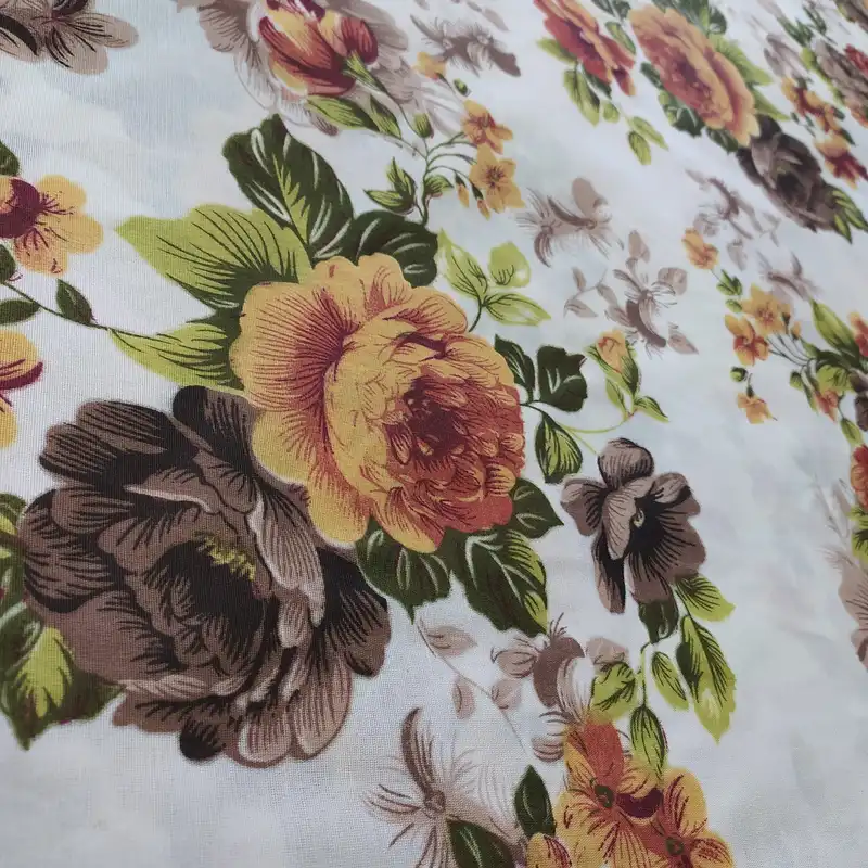 پارچه ملحفه سندس مدل گل کد 1149