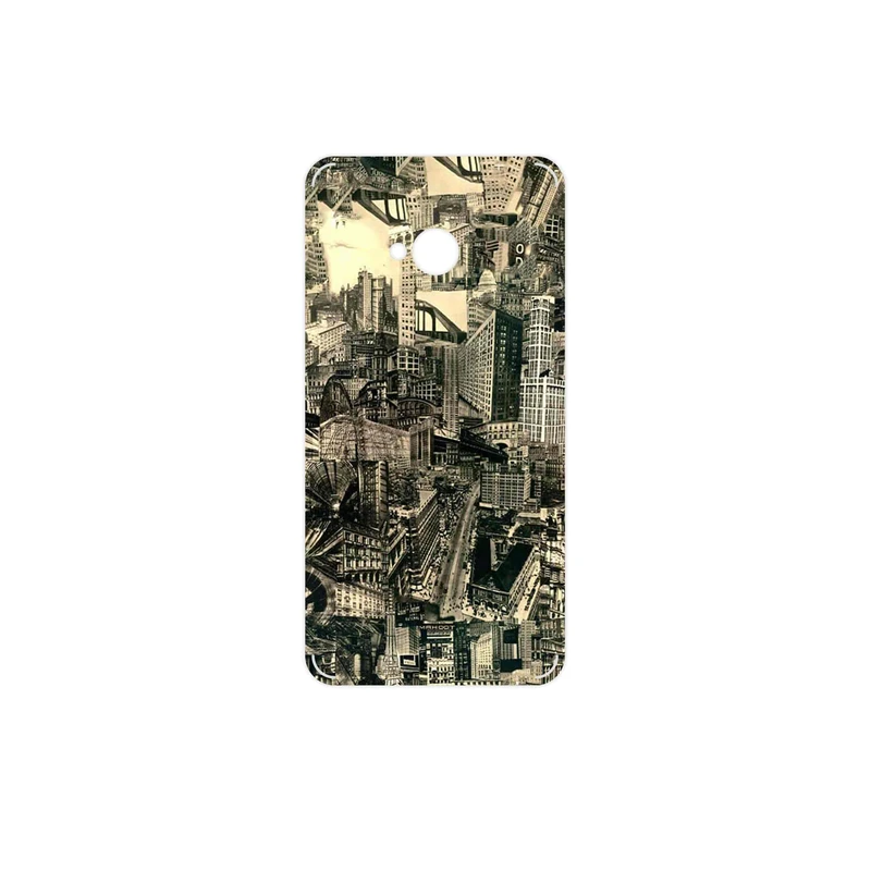 برچسب پوششی ماهوت مدل Collage of Skyscraper مناسب برای گوشی موبایل اچ تی سی One