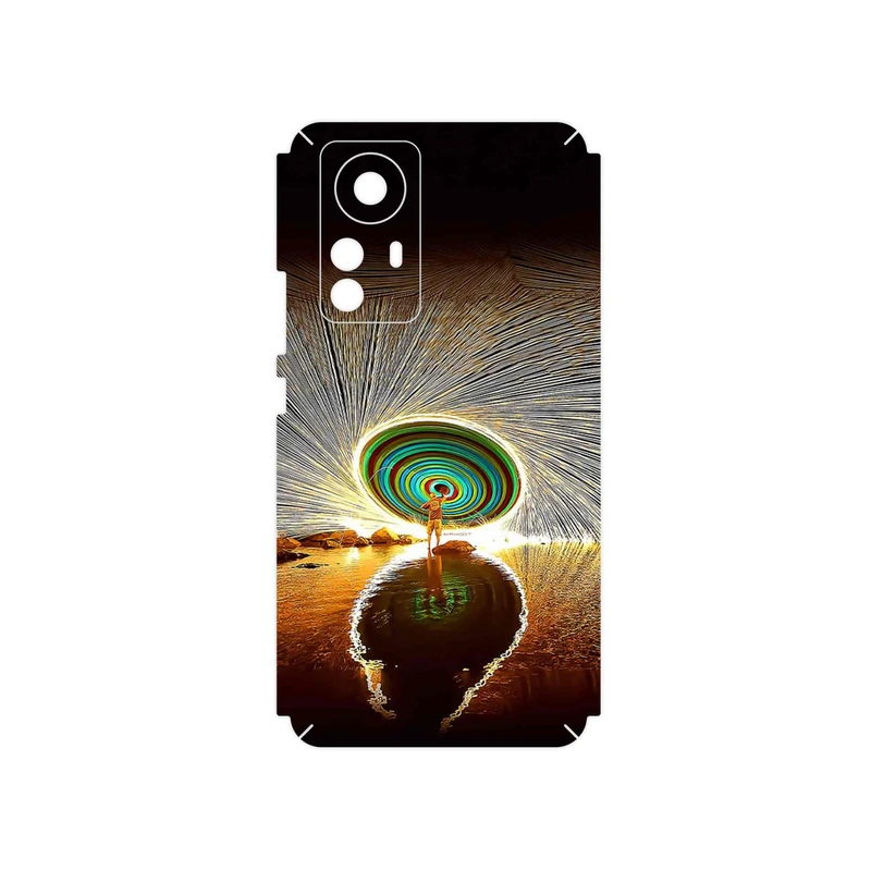 برچسب پوششی ماهوت مدل Night Light Fountain مناسب برای گوشی موبایل شیائومی 12 Pro