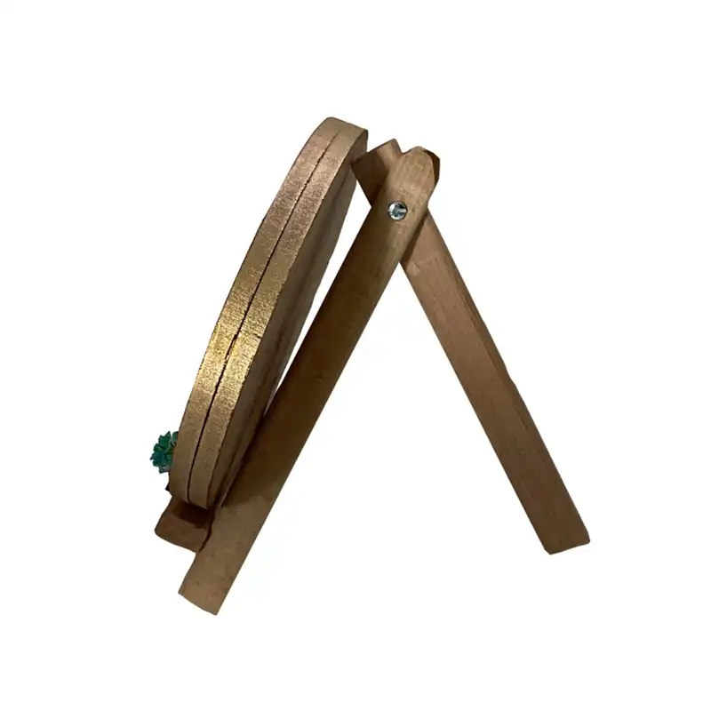 تابلو معرق کاری طرح ضامن آهو به همراه پایه