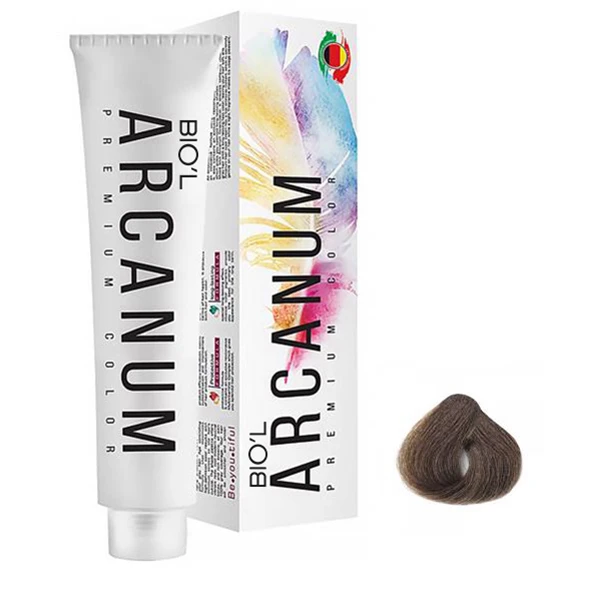  رنگ مو بیول مدل Arcanum شماره 6.8 حجم 120 میلی لیتر رنگ بلوند شکلاتی تیره
