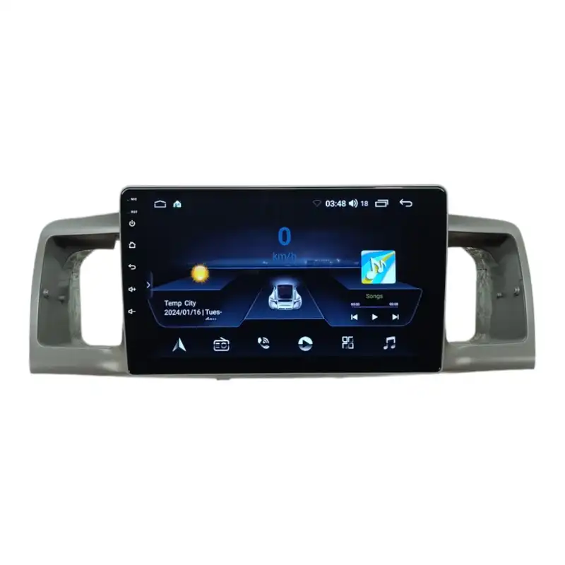 پخش کننده تصویری خودرو مدل اندروید Golden24 مناسب تویوتا کرولا