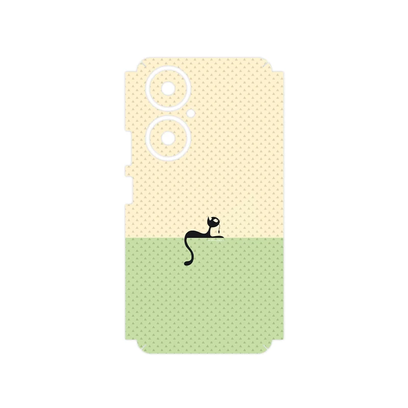 برچسب پوششی ماهوت مدل Minimal Internet Cat Icon مناسب برای گوشی موبایل هوآوی Nova 11i