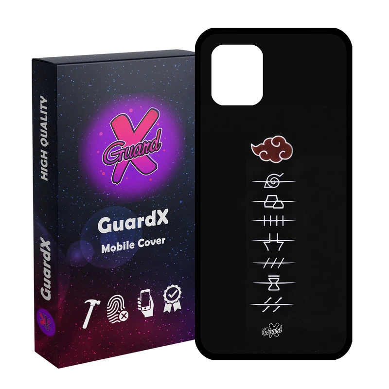 کاور گارد ایکس طرح Naruto Anime مدل Glass10586 مناسب برای گوشی موبایل سامسونگ Galaxy Note 10 Lite / A81