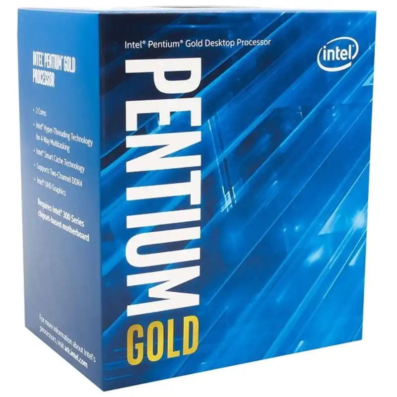 پردازنده مرکزی اینتل سری Comet Lake مدل Pentium Gold G6400