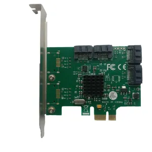 کارت توسعه PCI-E به SATA III 4Port مدل FC
