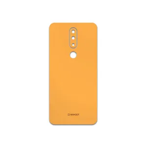 MAHOOT Matte-Orange Cover Sticker for Nokia 5.1 Plus