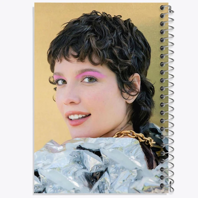 دفتر مشق 100 برگ خندالو طرح هالزی Halsey کد 19089