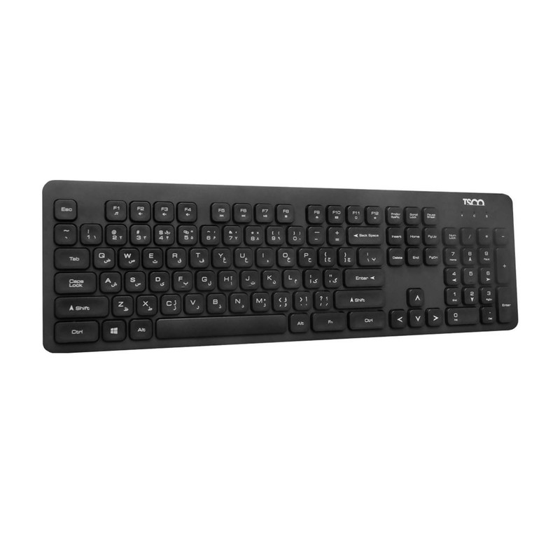 کیبورد بی‌ سیم تسکو مدل TK 7003w با حروف فارسی 1