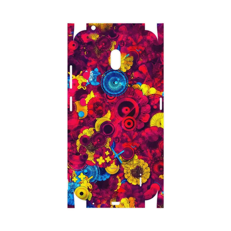 برچسب پوششی ماهوت مدل Vector Flower Garden Digital Art-FullSkin مناسب برای گوشی موبایل نوکیا 2.2