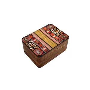 جعبه هدیه چوبی آزاکو مدل BR4-001