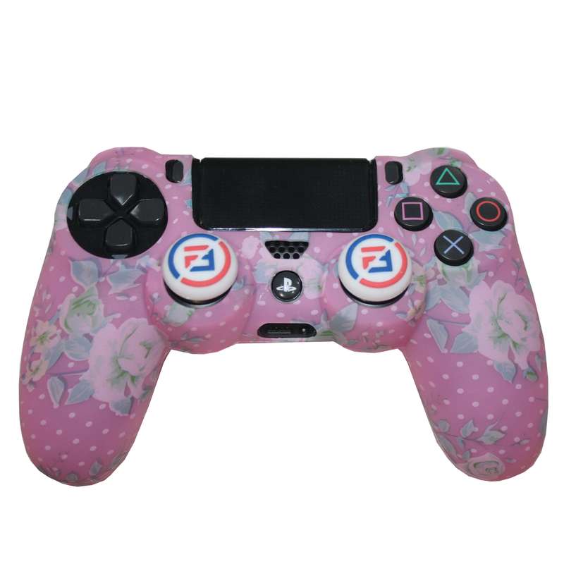 محافظ دسته پلی استیشن 4 مدل FF W FL به همراه روکش آنالوگ