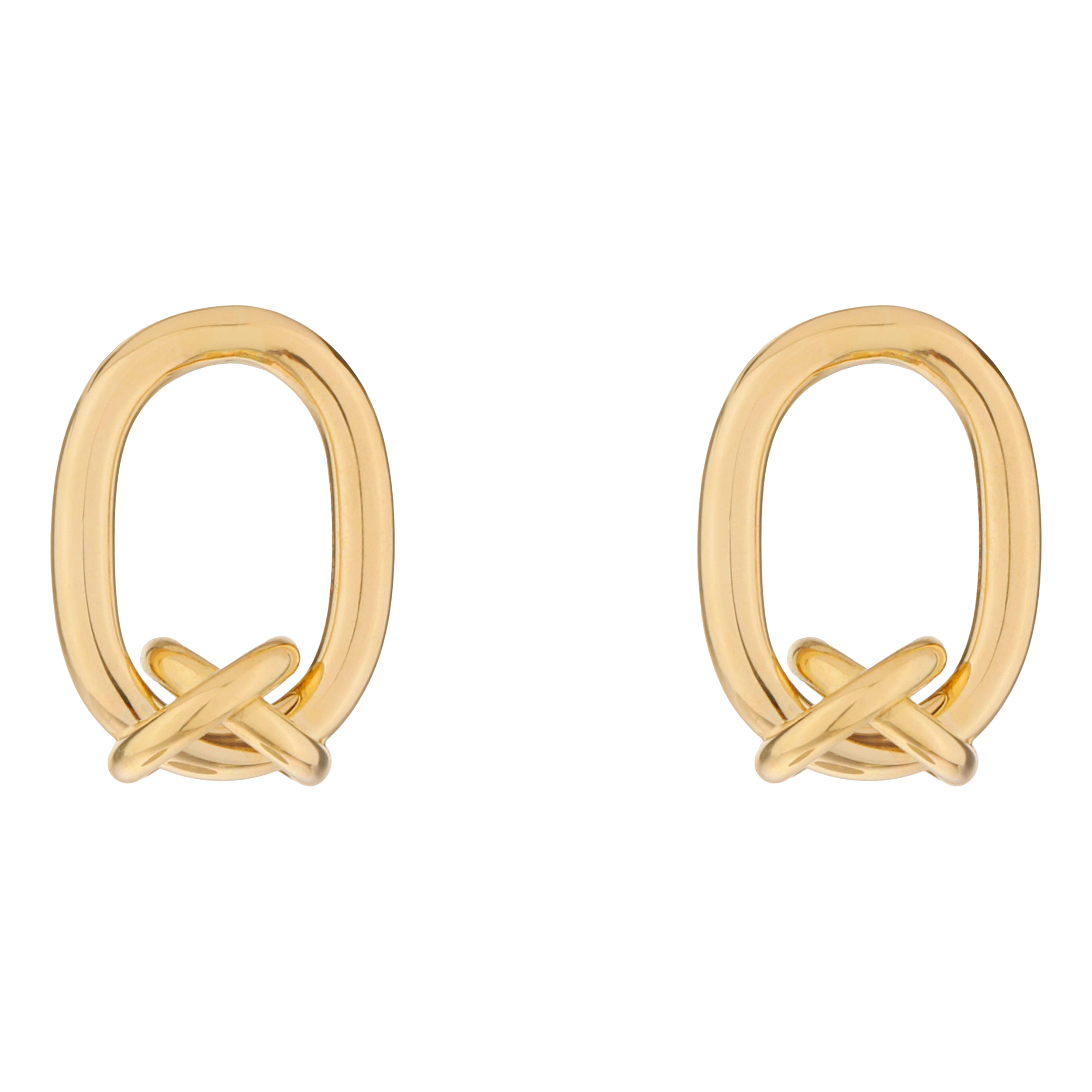 گوشواره طلا 18 عیار زنانه تاج مدل 1135