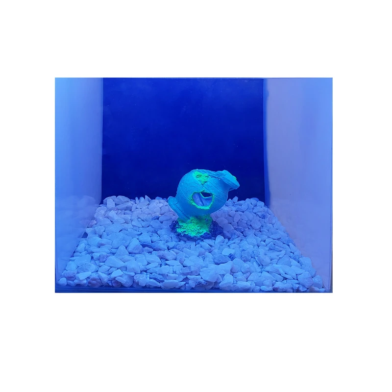 عکس شماره 8 : بشکه تزیینی آکواریوم مدل کوزه عتیقه شکسته کد f021