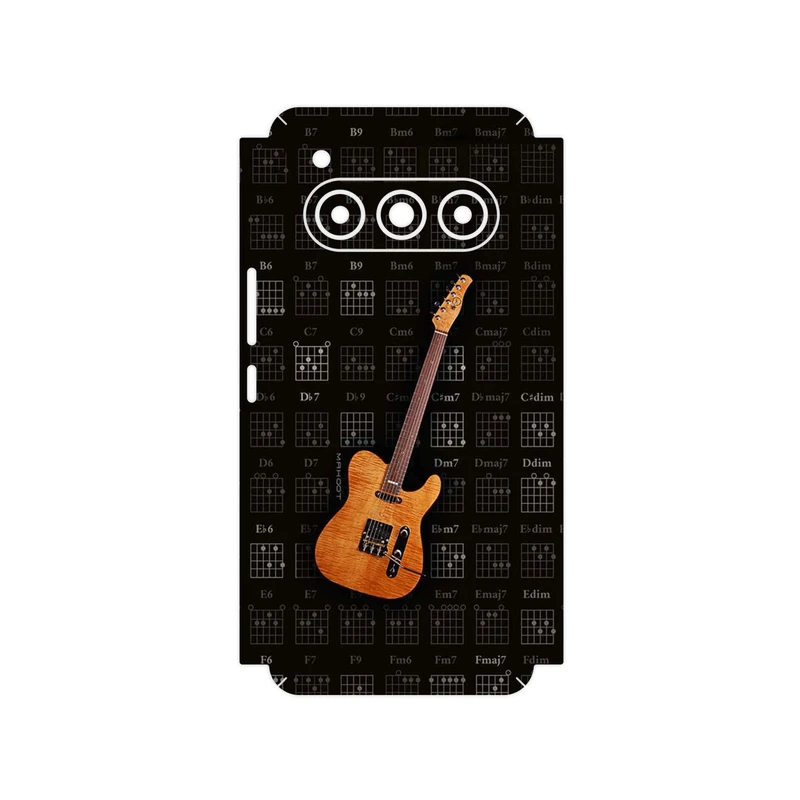 برچسب پوششی ماهوت مدل Guitar_Instrument مناسب برای گوشی موبایل داریا Bond II Lite 5G