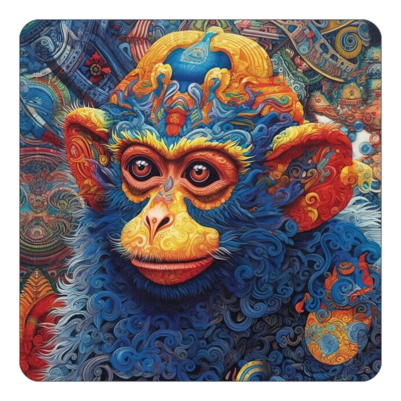 مگنت کاکتی طرح حیوانات رنگی مدل mp26399