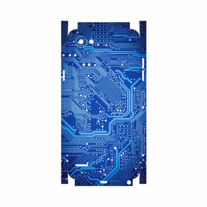 برچسب پوششی ماهوت مدل Blue Printed Circuit Board-FullSkin مناسب برای گوشی موبایل ال جی Q6