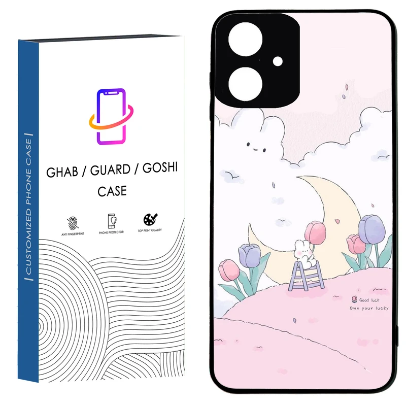 کاور قاب گارد گوشی طرح دخترانه کد 90 - tpu مناسب برای گوشی موبایل سامسونگ Galaxy A07