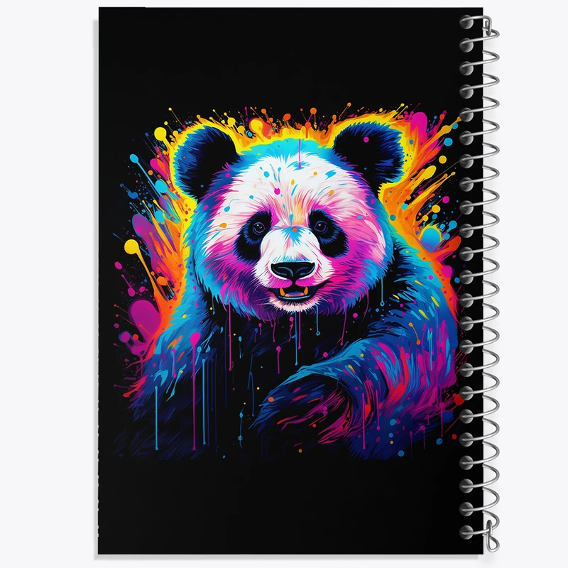 دفتر مشق 100 برگ خندالو طرح پاندا کد N1609