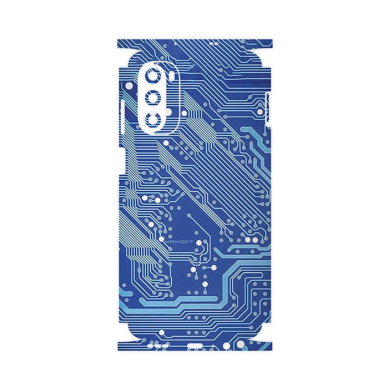برچسب پوششی ماهوت مدل Blue_Printed_Circuit_Board-FullSkin مناسب برای گوشی موبایل موتورولا Moto G52