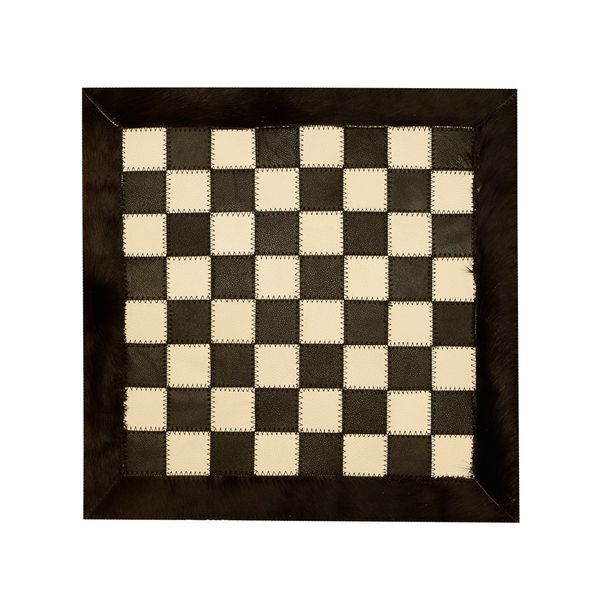 شطرنج مدل چرم طبیعی بدون مهره کد 0014