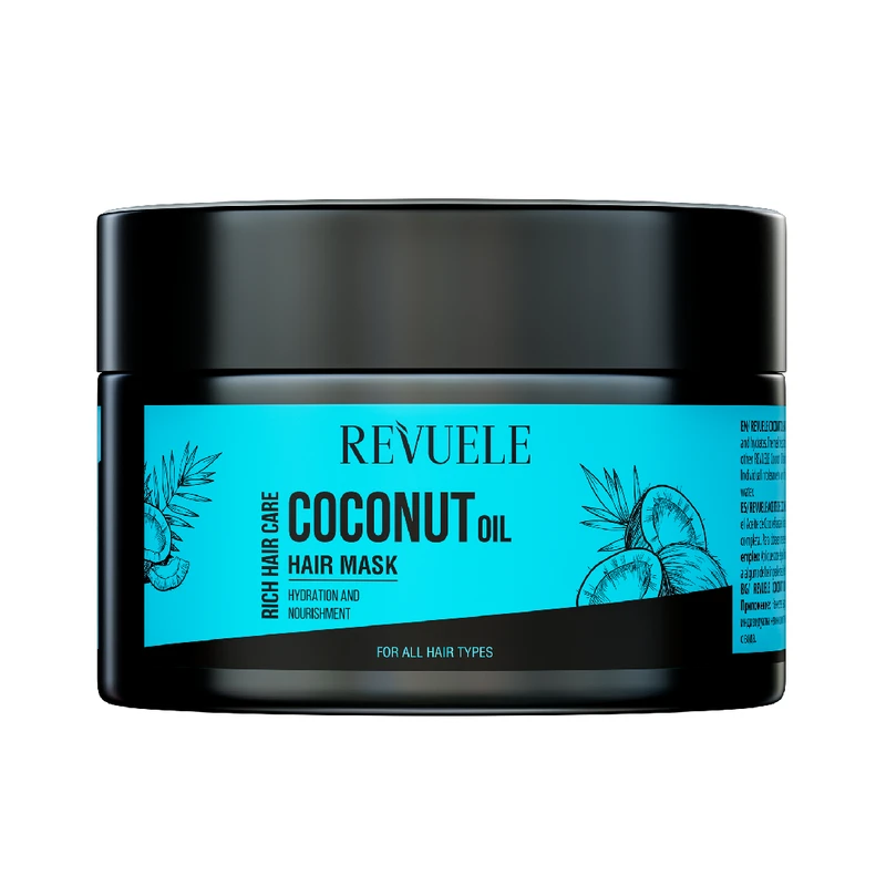 ماسک مو رووئله مدل COCONUT OIL حجم 360 میلی لیتر