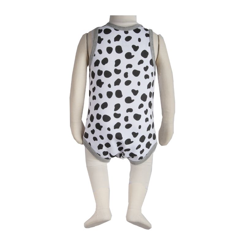 بادی بدون آستین نوزادی آدمک مدل مومو 0311810 - - 5