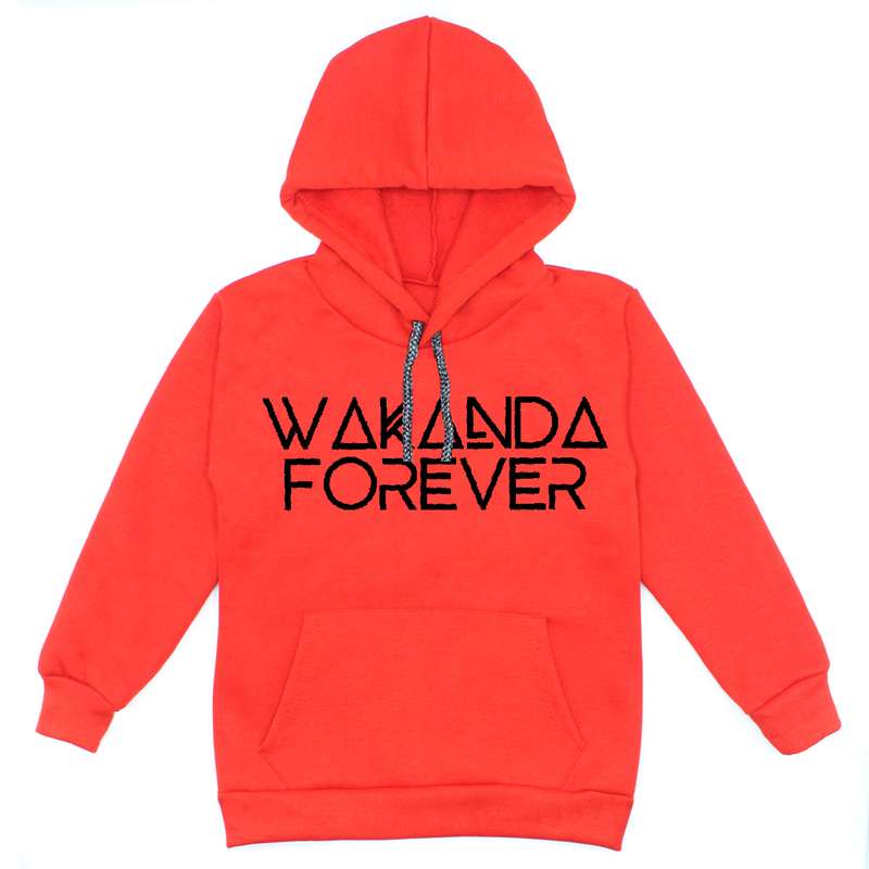 هودی پسرانه مدل W41 FOREVER رنگ قرمز