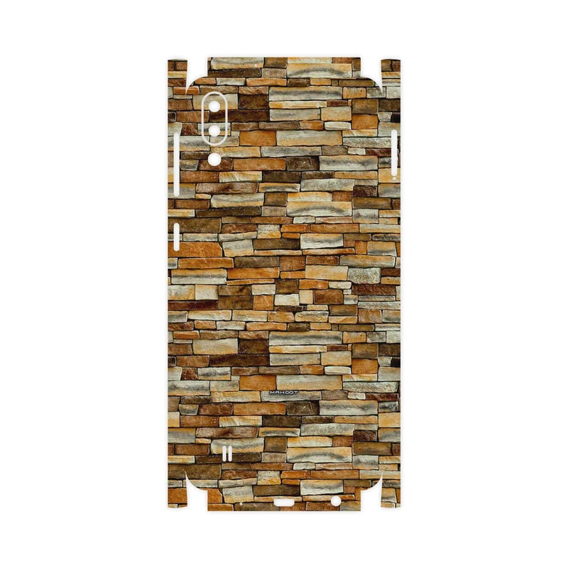 برچسب پوششی ماهوت مدل brickwall-FullSkin مناسب برای گوشی موبایل سامسونگ Galaxy M10