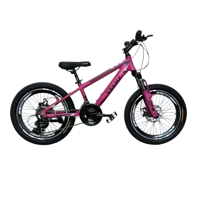 دوچرخه کوهستان مدل VELOZ ترمز دیسکی سایز طوقه 20 اینچ