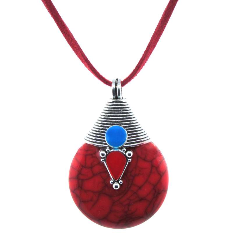 گردنبند دخترانه مدل تبتی کد tibatian003