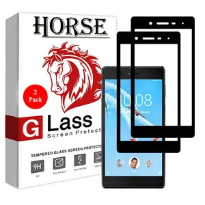 محافظ صفحه نمایش سرامیکی هورس مدل CRM مناسب برای تبلت لنوو Tab 7 Essential بسته دو عددی