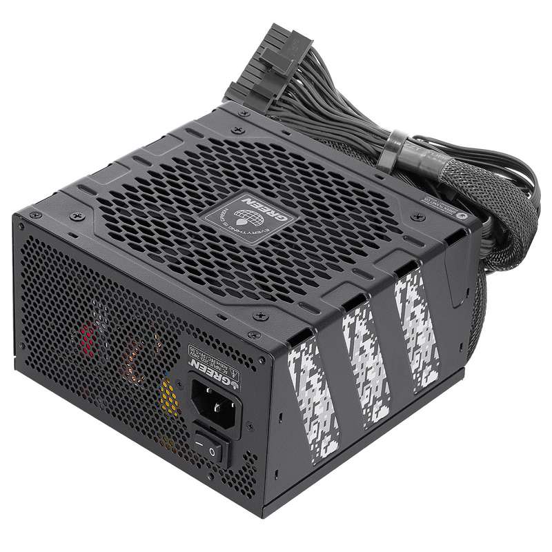منبع تغذیه کامپیوتر 600W وات گرین مدل GP600A-GED V3.1 (ATX 3.1) منبع تغذیه کامپیوتر 600W وات گرین مدل GP600A-GED V3.1 (ATX 3.1)