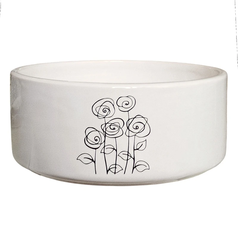 کاسه مدل Big flowers کد 2021