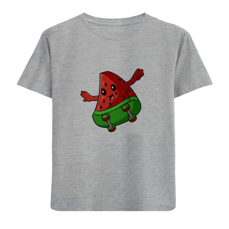 تی شرت آستین کوتاه دخترانه مدل هندوانه D74