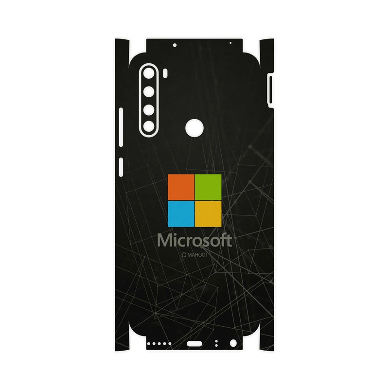 برچسب پوششی ماهوت مدل Mcrsft-FullSkin مناسب برای گوشی موبایل شیائومی Redmi Note 8