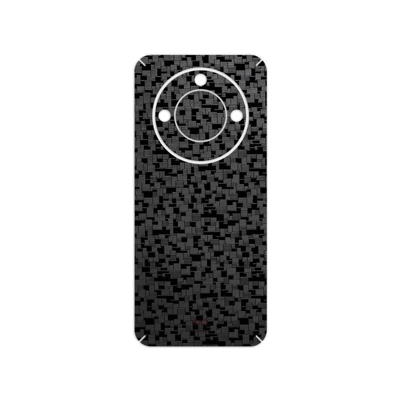 برچسب پوششی ماهوت مدل Black-Silicon مناسب برای گوشی موبایل آنر X9c Smart