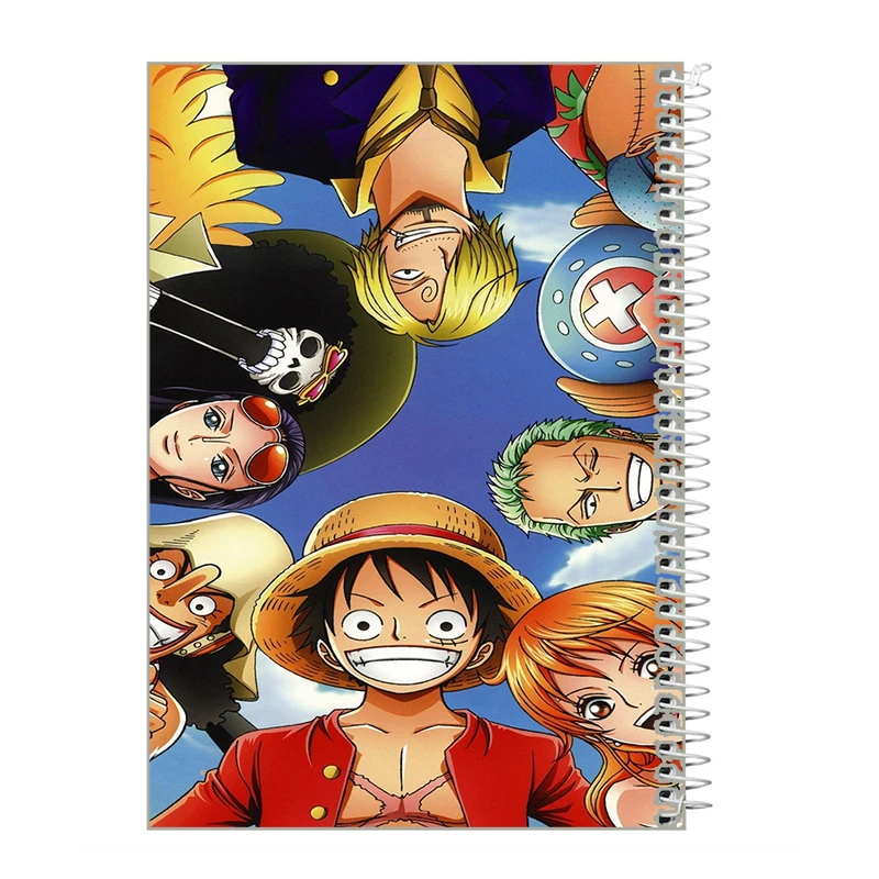 دفتر زبان 60 برگ طرح انیمه وان پیس z754