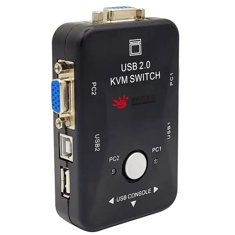سوئیچ 2 پورت KVM شارک مدل USB-2PORT