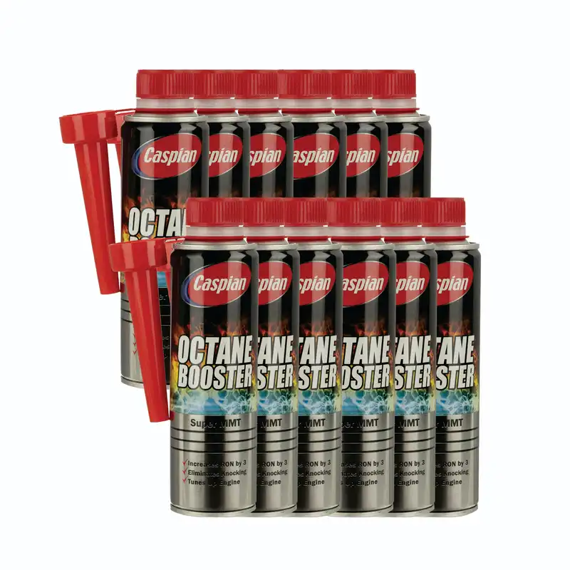 اکتان بوستر کاسپین مدل A01 حجم 300 میلی لیتر بسته 12 عددی