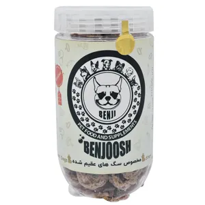 غذای خشک سگ بنجی مدل بنجوش گ عقیم شده کد BJ-10 وزن 200 گرم