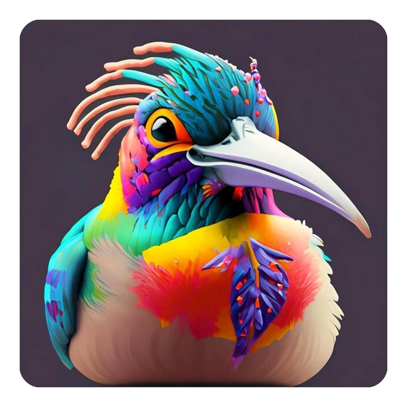 مگنت کاکتی طرح حیوانات رنگی مدل mp25485