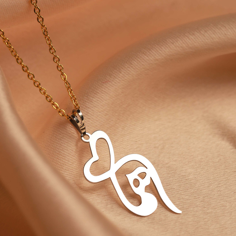 گردنبند نقره زنانه مدل h16