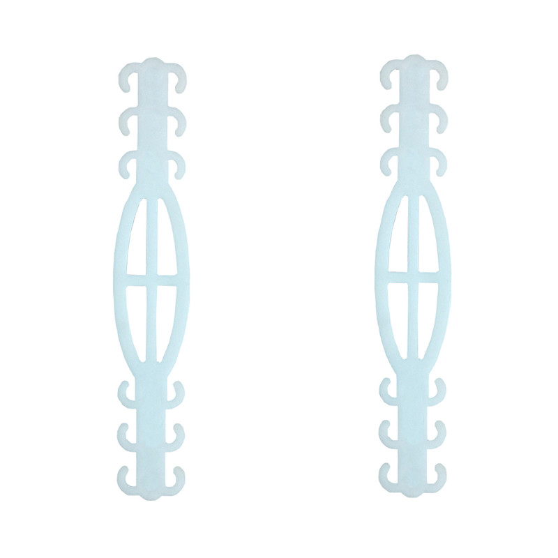 گیره نگهدارنده بند ماسک صورت مدل S بسته 2 عددی گیره نگهدارنده بند ماسک صورت مدل S بسته 2 عددی