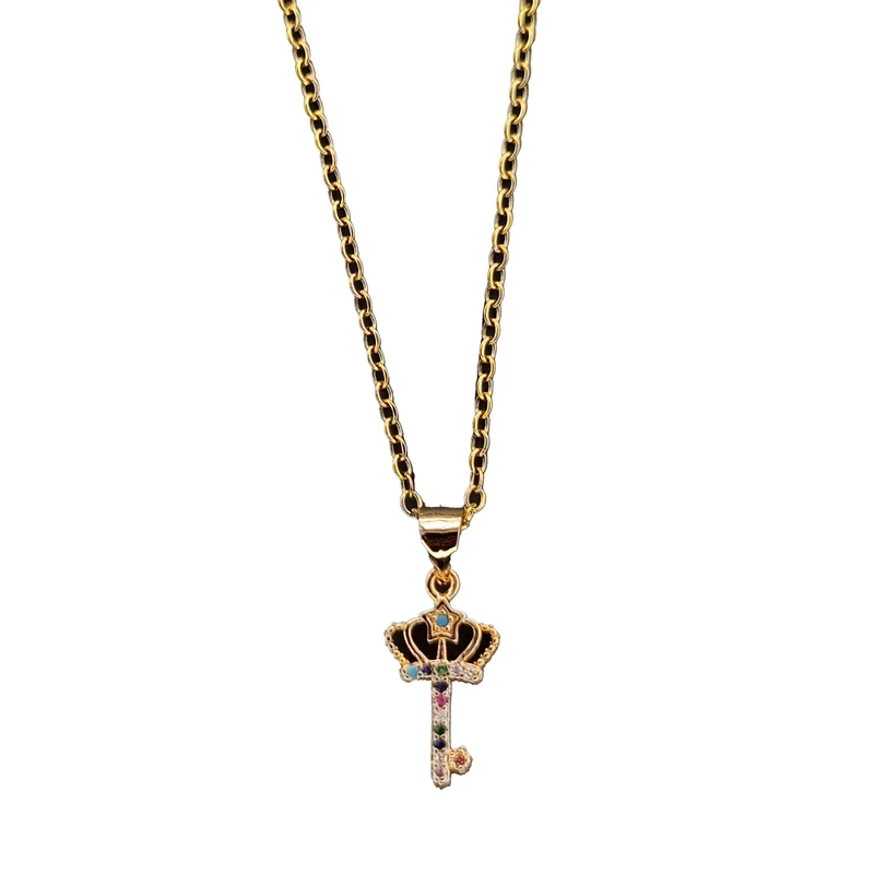 گردنبند زنانه مدل شاه کلید