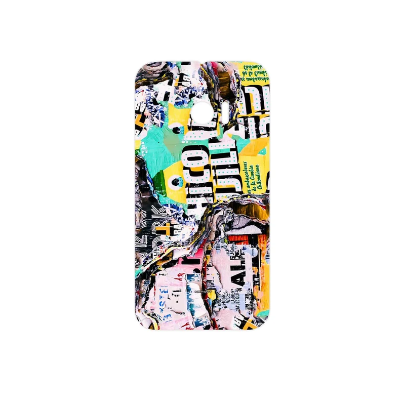 برچسب پوششی ماهوت مدل Collage of Teared Paper مناسب برای گوشی موبایل اچ تی سی 10