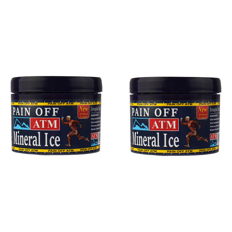 ژل خنک کننده بدن مینرال مدل ICE مجموعه 2 عددی حجم 200 میلی لیتر