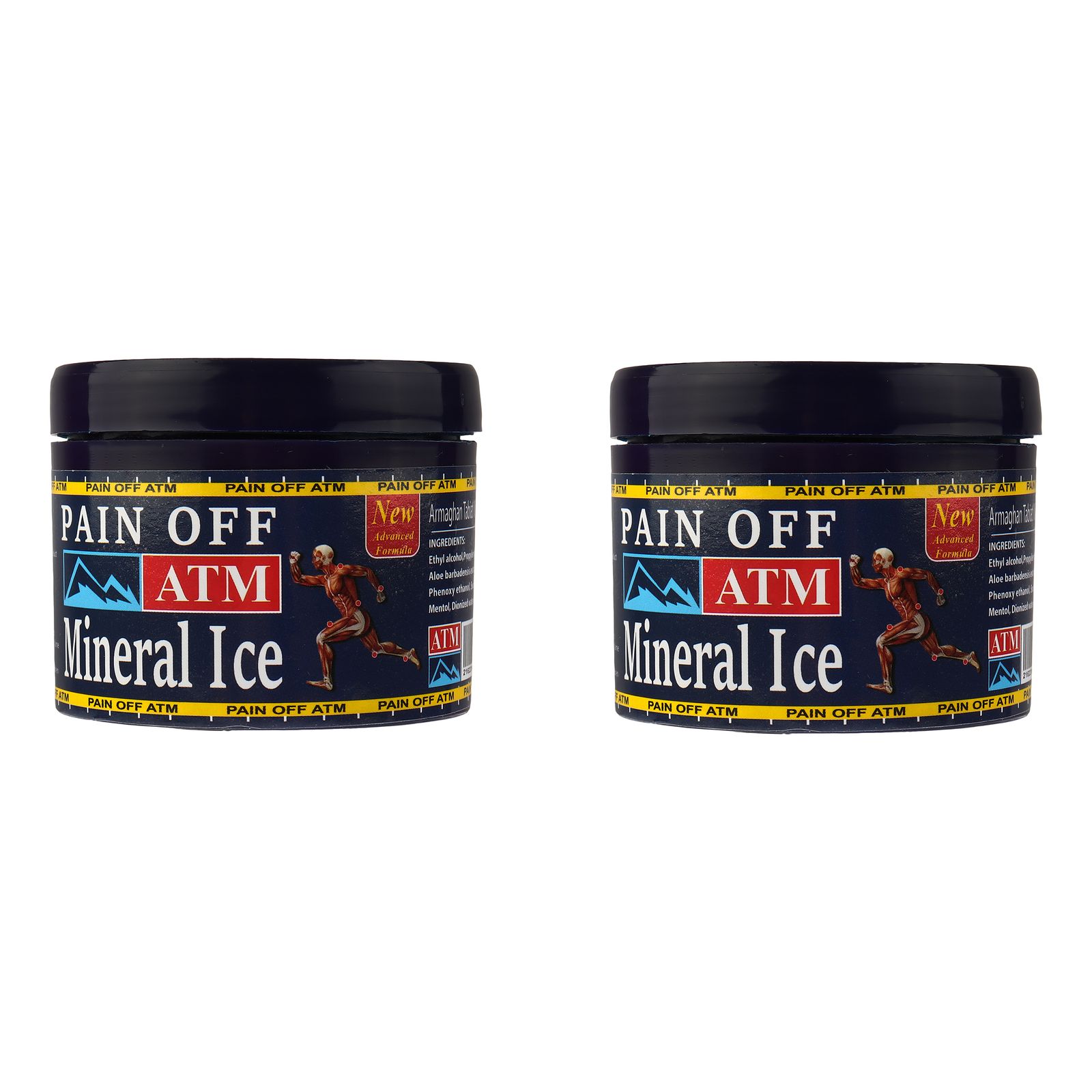 ژل خنک کننده بدن مینرال بی ام اس مدل ICE حجم 200 میلی لیتر مجموعه 2 عددی - - 1