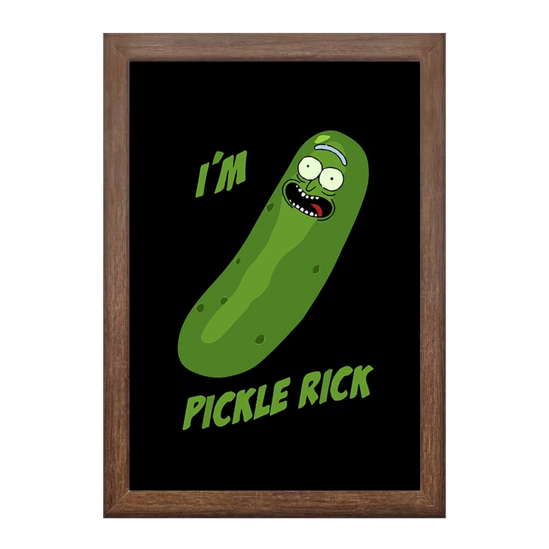 تابلو خندالو طرح انیمیشن ریک و مورتی Rick and Mort کد 26594